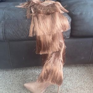 Laced boots very stylish